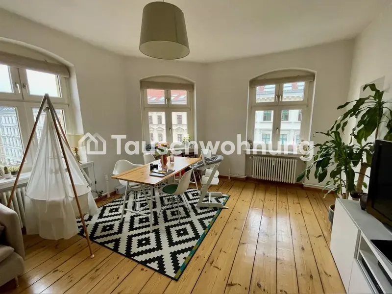 Tauschwohnung: Helle 2-Zi Wohnung im Bergmannkiez gg 3-4 Zi — photo 1